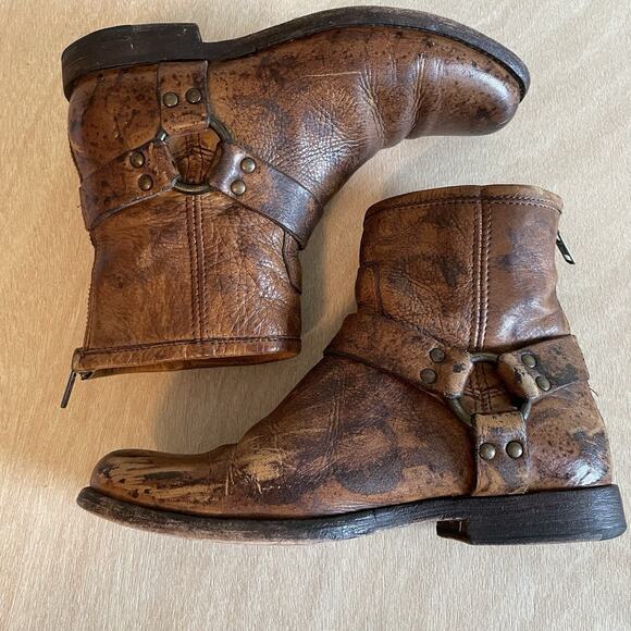 Frye Philip Harness Boots - Picture 8 of 13